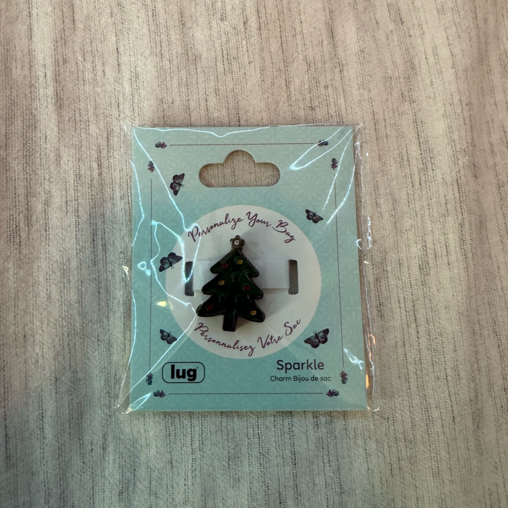 NEW Lug Festive Christmas Tree Bag Charm
